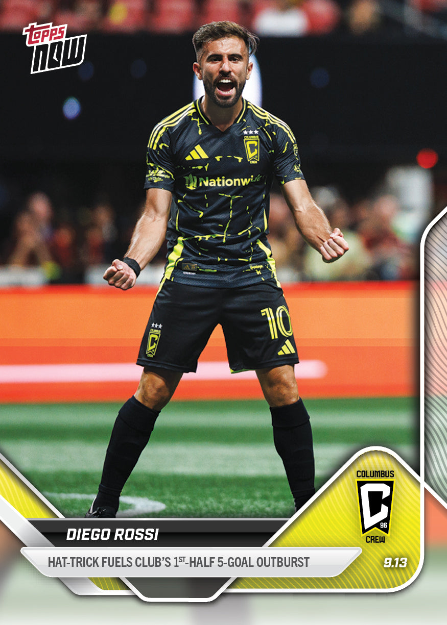 Diego Rossi - 2025 MLS Topps NOW® - Card 89 - PR: 236