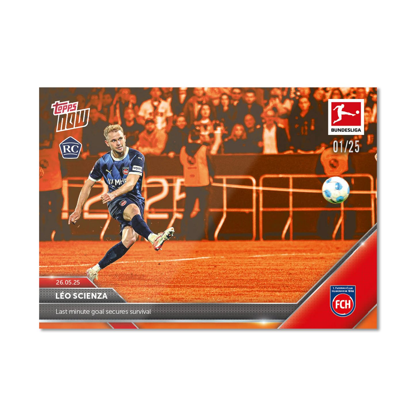 Léo Scienza - 2024-25 Bundesliga Topps NOW® - Card 195 - PR: 146