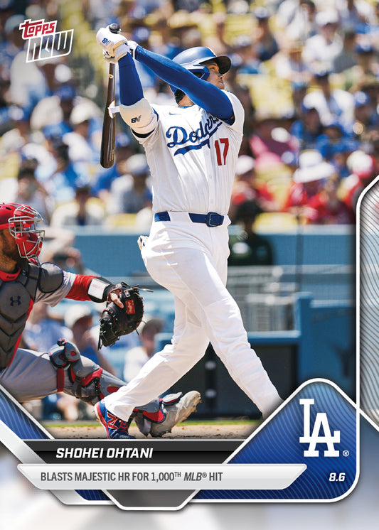 Shohei Ohtani - 2025 MLB Topps NOW® - Card 527 - LOOK FOR AUTO - PR: 52589
