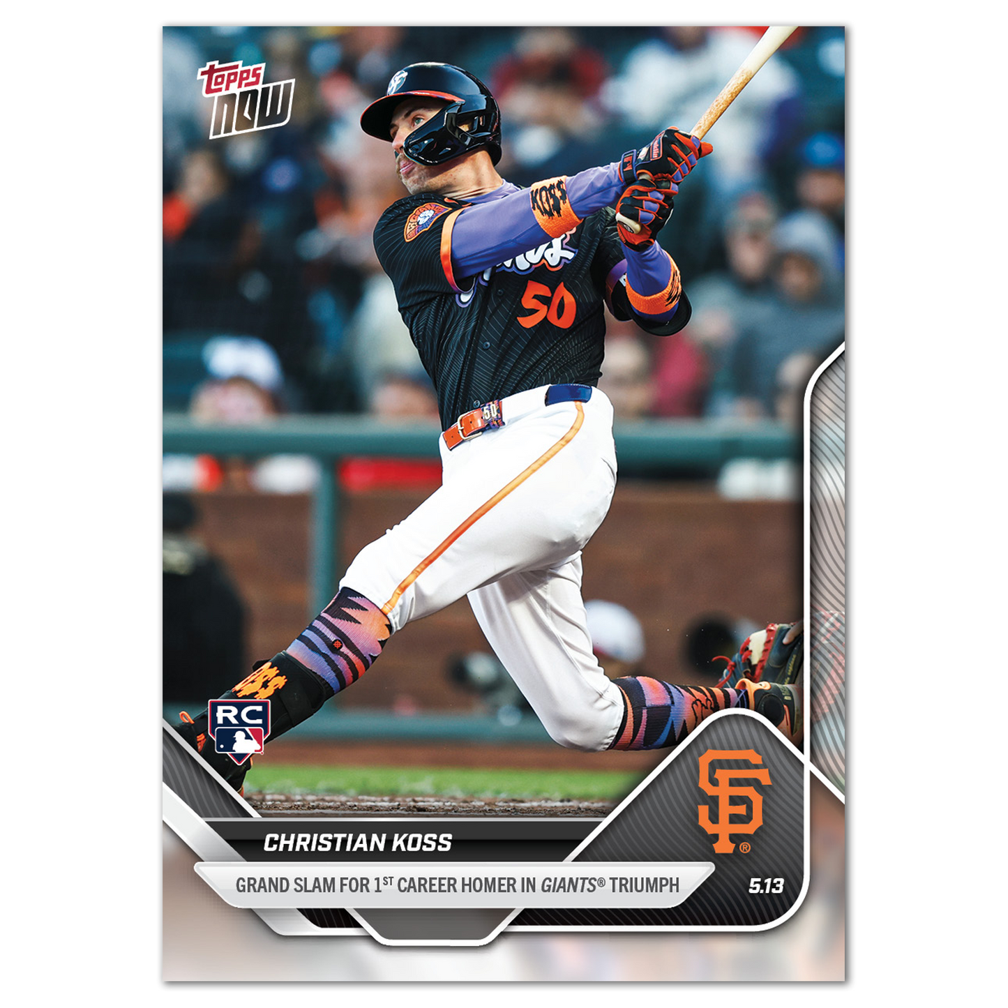 Christian Koss - 2025 MLB Topps NOW® - Card 175 - PR: 732