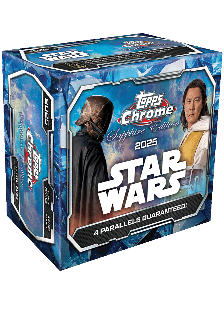 2025 Topps Chrome® Sapphire Star Wars - Hobby Box