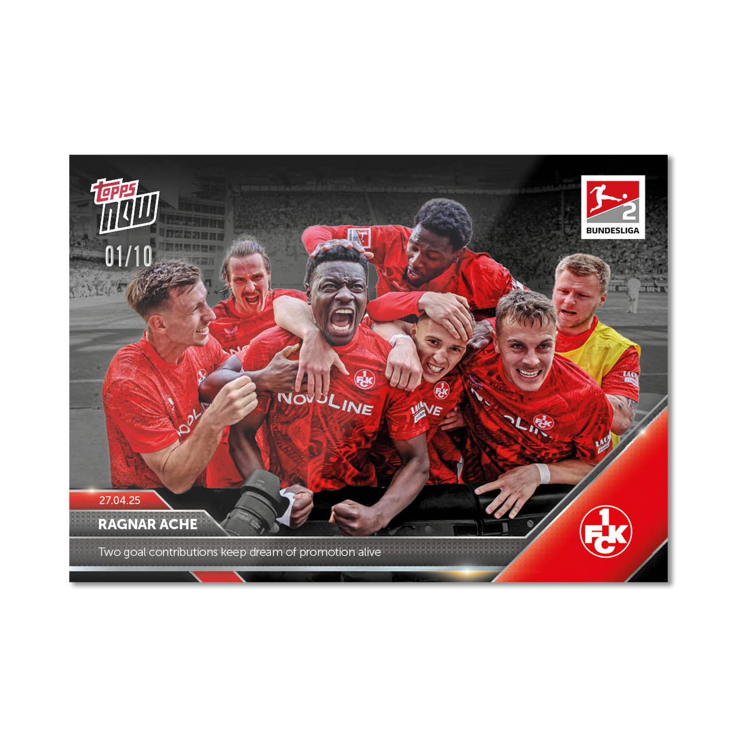Ragnar Ache - 2024-25 Bundesliga Topps NOW® Card 173 - PR: 141