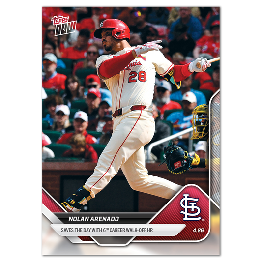 Nolan Arenado - 2025 MLB Topps NOW® - Card 108 - PR: 468