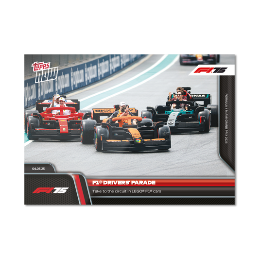 F1® Drivers' Parade - 2025 Formula 1® Topps NOW® - Card 36 - PR: 2219