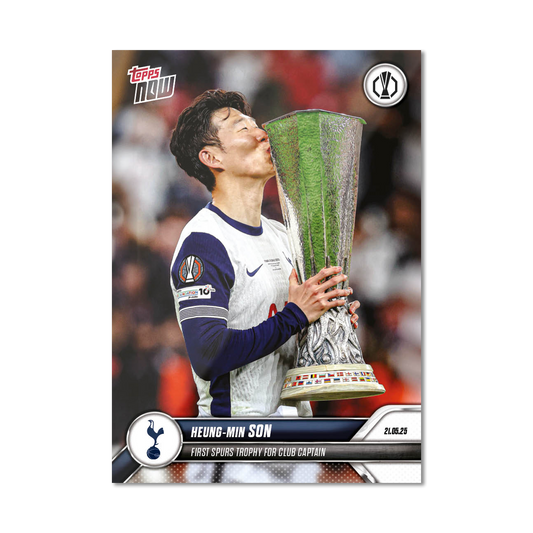 Heung-min Son - 2024-25 UEL Topps NOW® Card 38 - PR: 6371