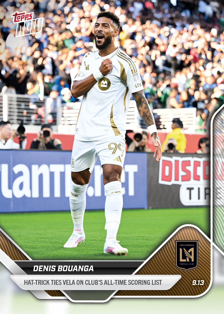Denis Bouanga - 2025 MLS Topps NOW® - Card 92 - PR: 205