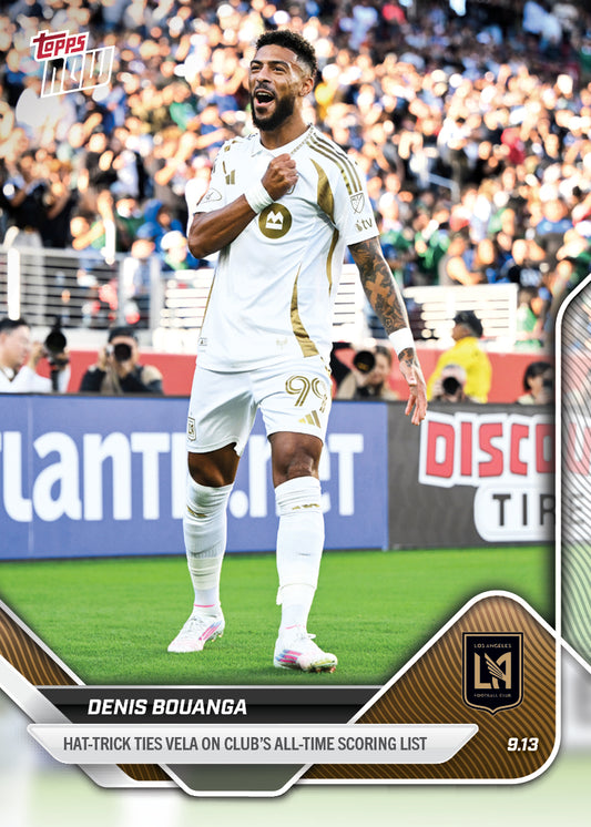 Denis Bouanga - 2025 MLS Topps NOW® - Card 92 - PR: 205