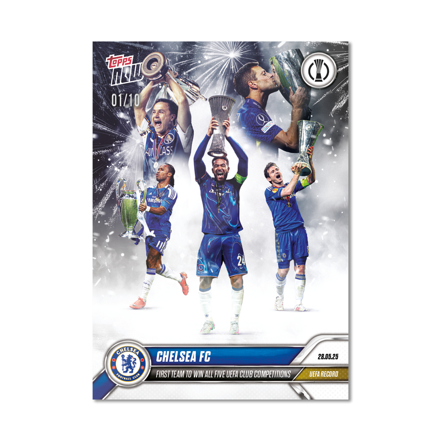Chelsea FC - 2024-25 UECL Topps NOW® - Card 16 - PR: 3457