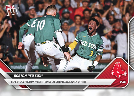 Boston Red Sox - 2025 MLB Topps NOW® - Card 779 - PR: 1322
