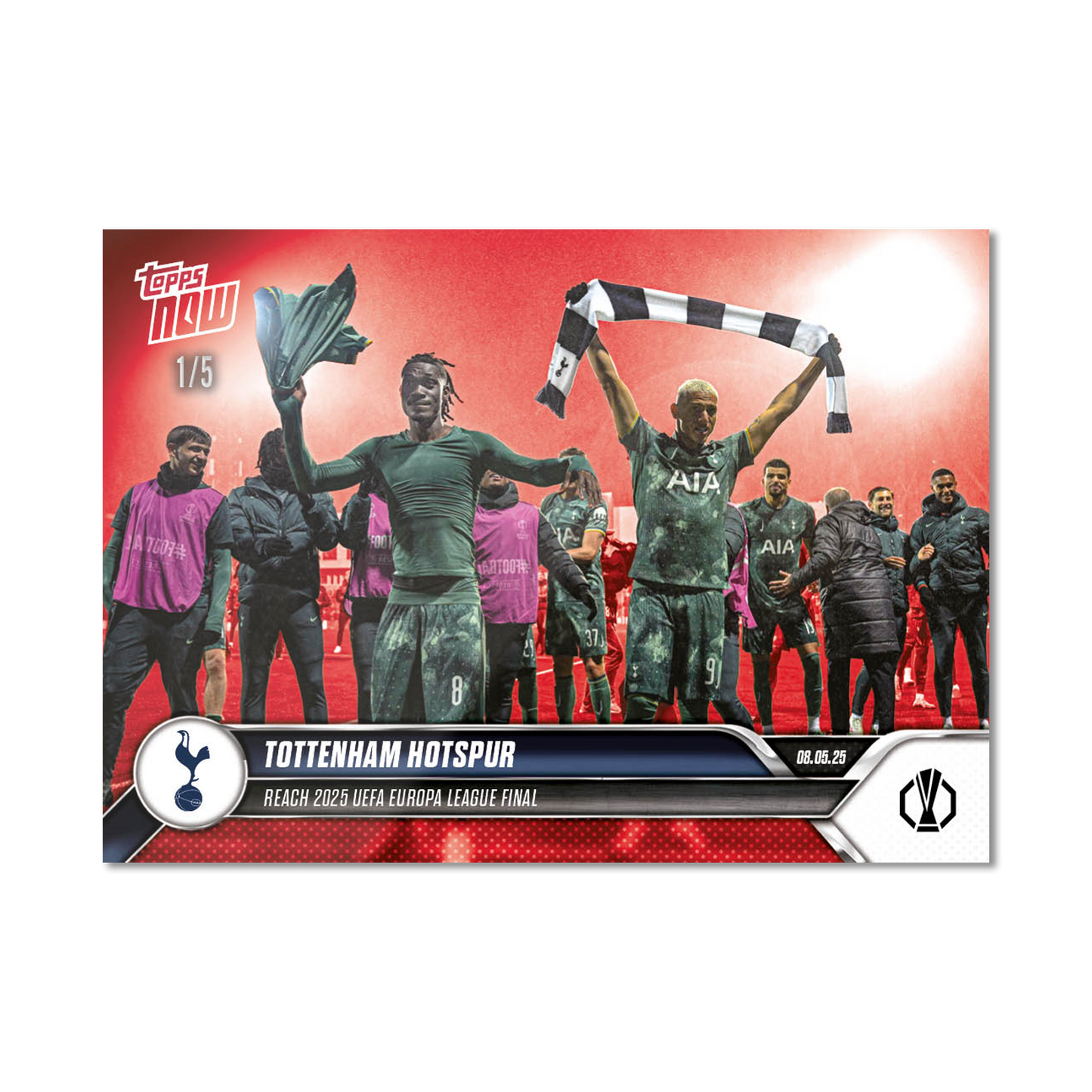 Tottenham Hotspur - 2024-25 UEL Topps NOW® Card 33