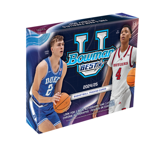 2024-25 Bowman University Best Basketball - Hobby Box