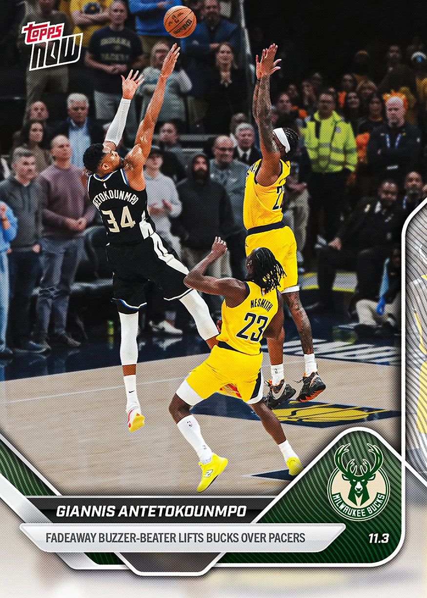 Giannis Antetokounmpo - 2025-26 NBA Topps NOW® - Card 42