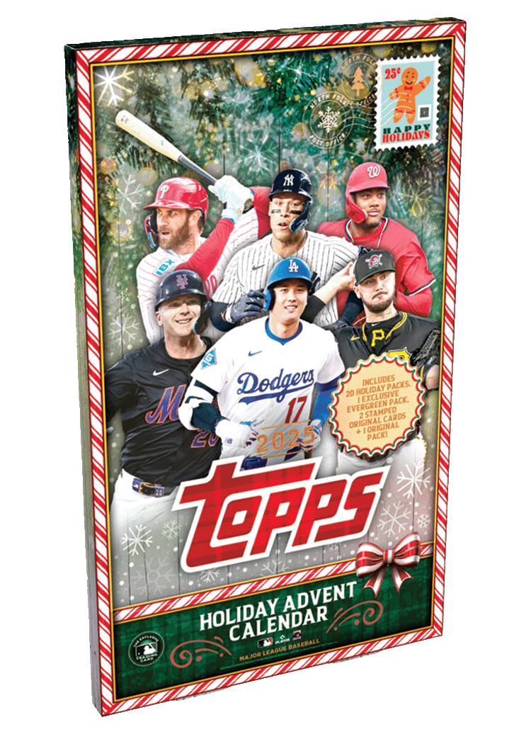2025 Topps Holiday Baseball - Advent Calendar