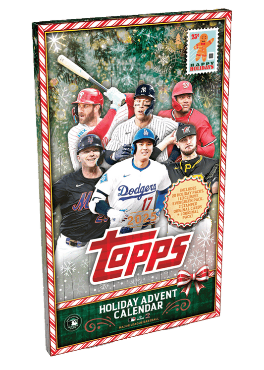 2025 Topps Holiday Baseball - Advent Calendar