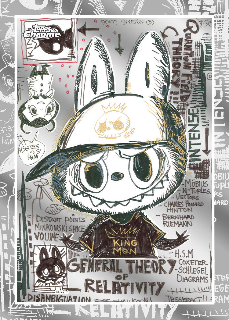 2025 Topps Labubu Chrome® 10th Anniversary - Hobby Box - Sealed Case