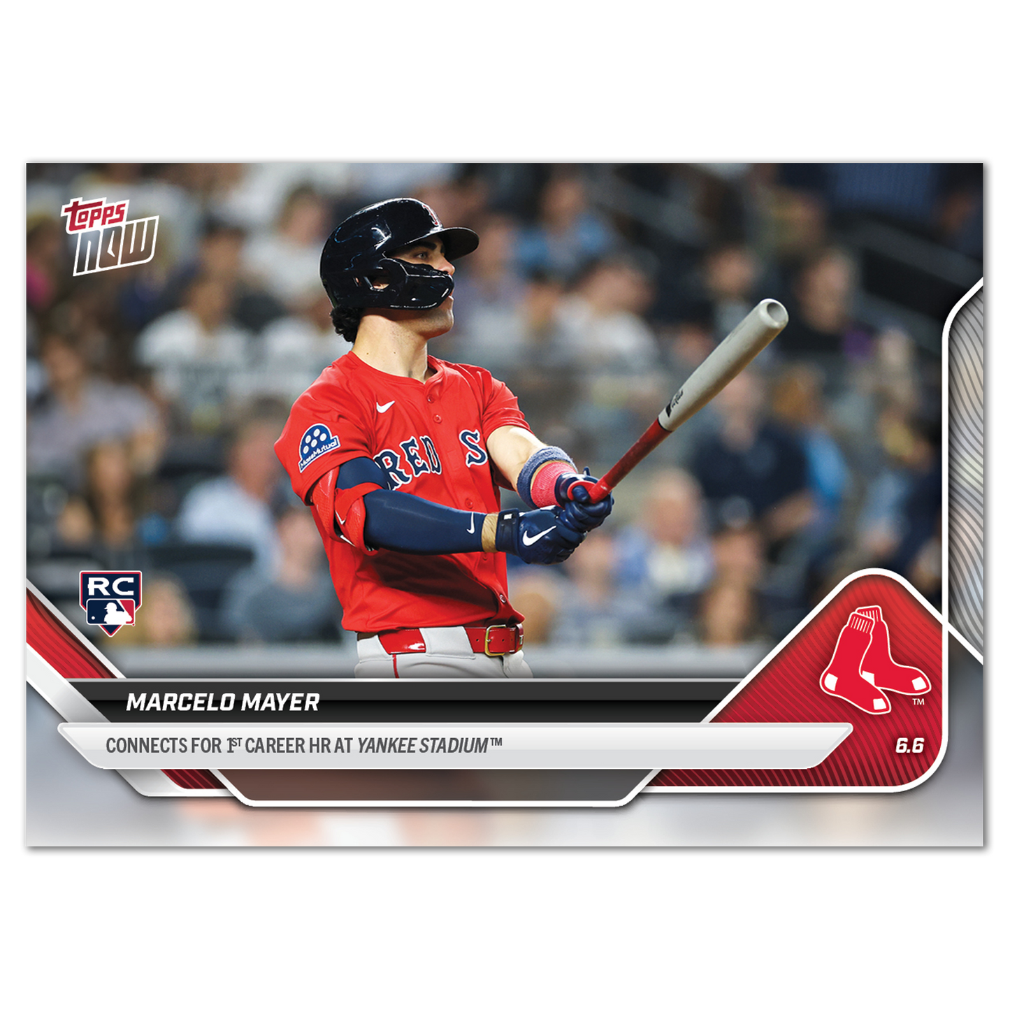 Marcelo Mayer - 2025 MLB Topps NOW® - Card 266 - PR: 2239