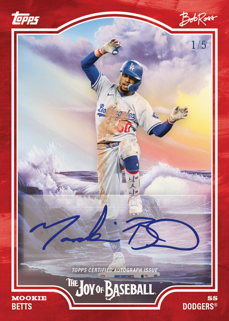 2025 Topps x Bob Ross: The Joy of Baseball - Collectors Box
