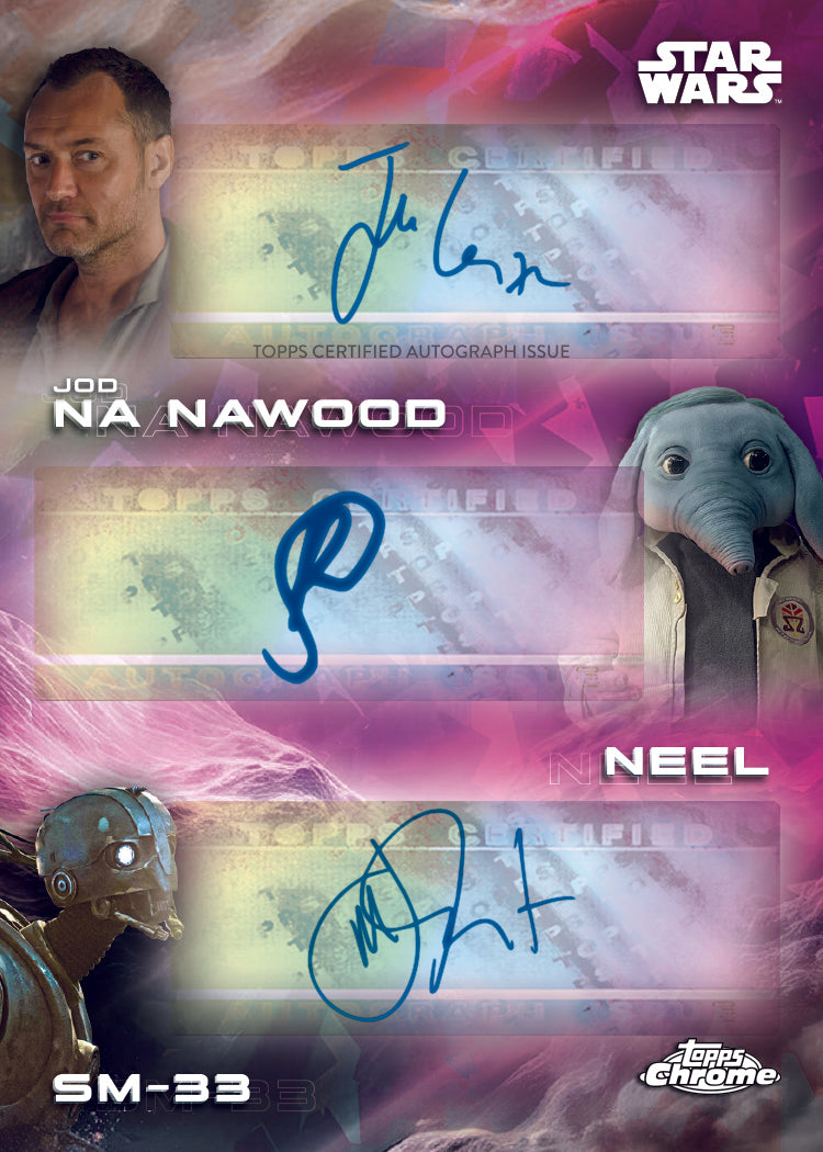 2025 Topps Chrome® Sapphire Star Wars - Hobby Box