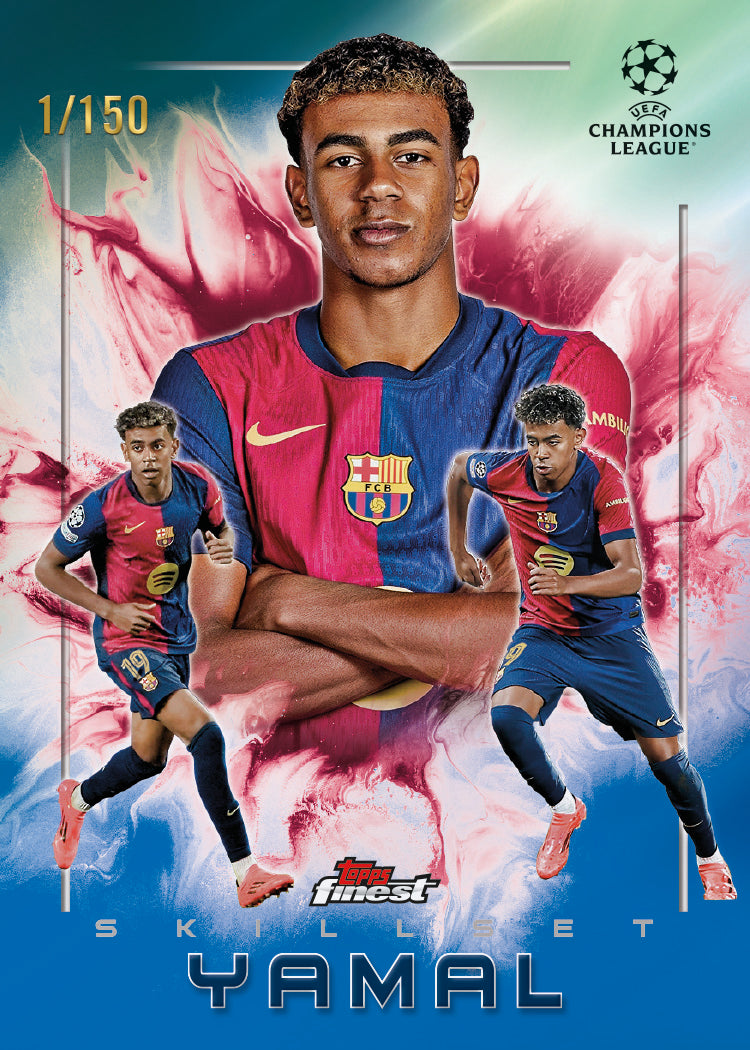 2024/25 Topps Finest UEFA Club Competitions - Hobby Box