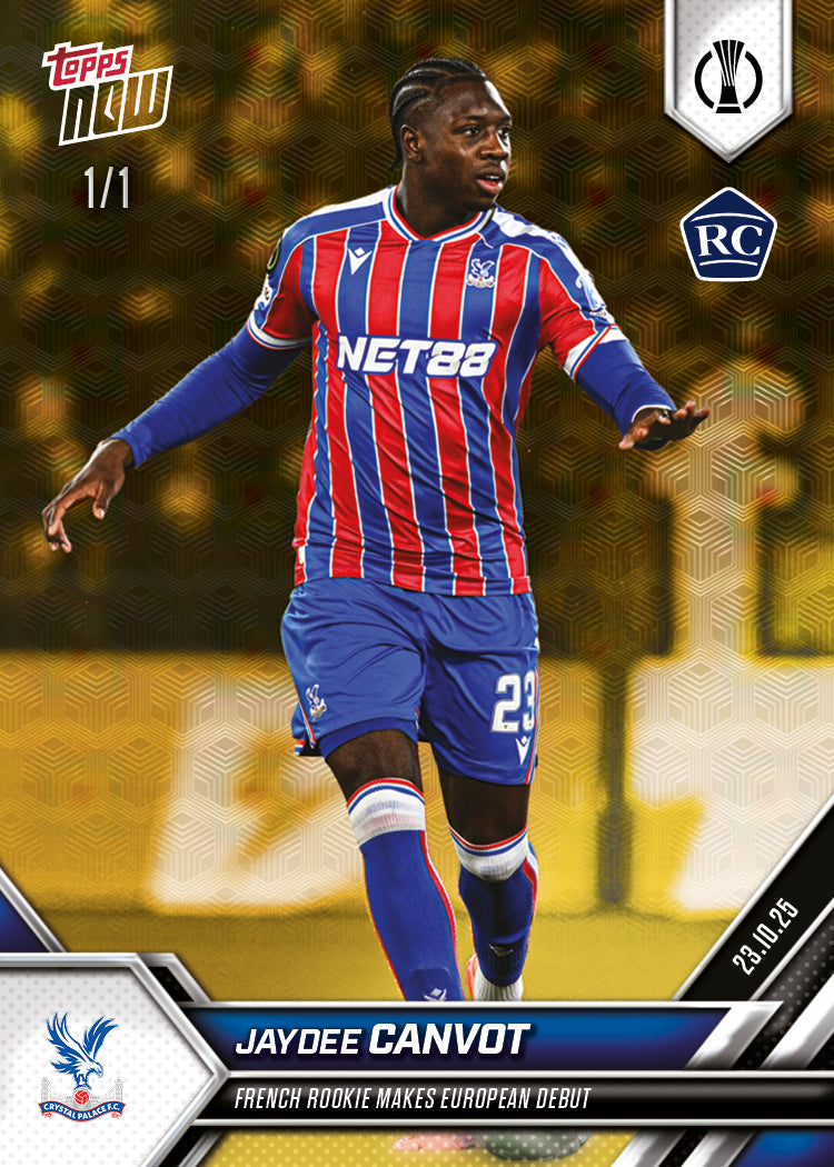 Jaydee Canvot - 2025-26 UECL Topps NOW® - Card 4