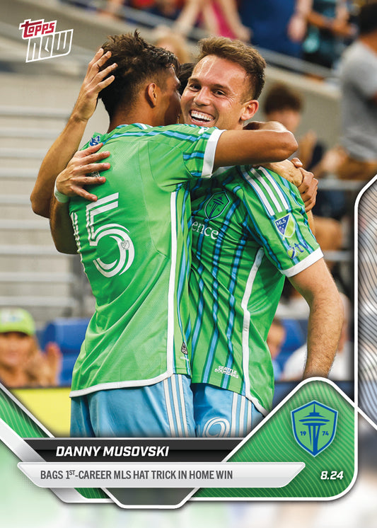 Danny Musovski - 2025 MLS Topps NOW® - Card 83 - PR: 239