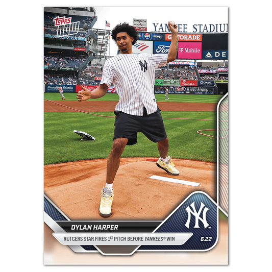Dylan Harper - 2025 MLB Topps NOW® - Card 340 - PR: 1552