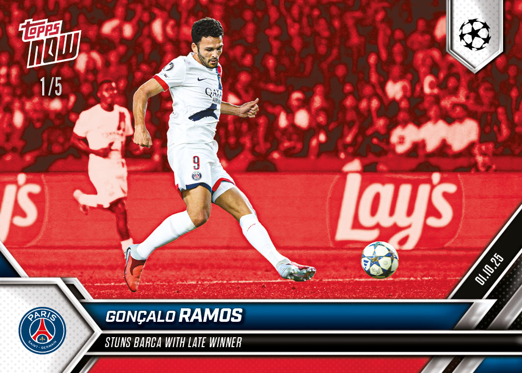 Gonçalo Ramos - 2025-26 UCL Topps NOW® - Card 29