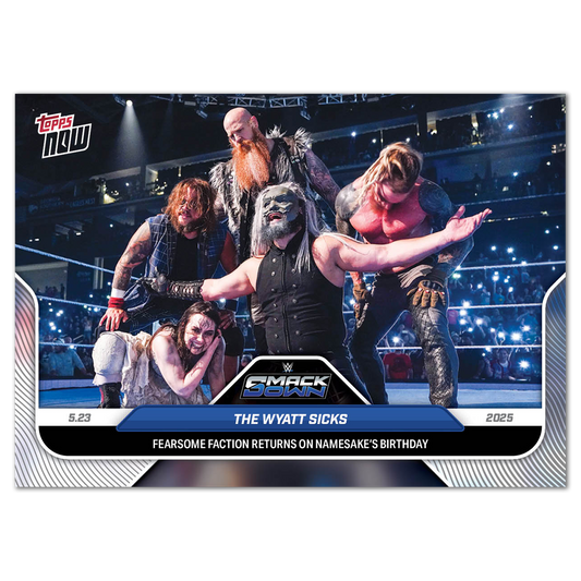 The Wyatt Sicks - 2025 WWE Topps NOW® - Card 53 - PR: 1164