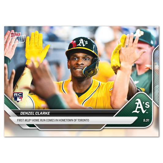 Denzel Clarke - 2025 MLB Topps NOW® - Card 240 - PR: 635