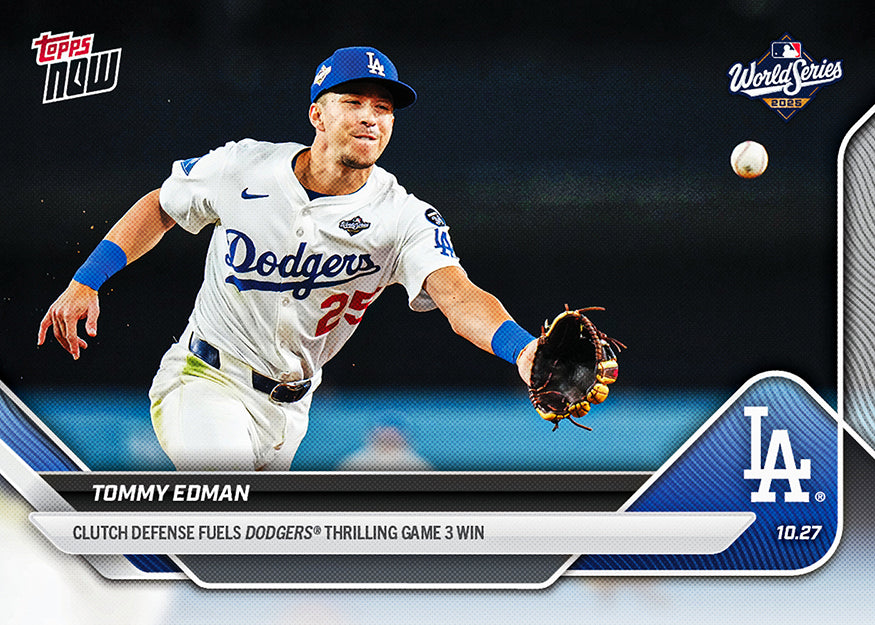 Tommy Edman - 2025 MLB Topps NOW® - Card 904 - PR: 2302