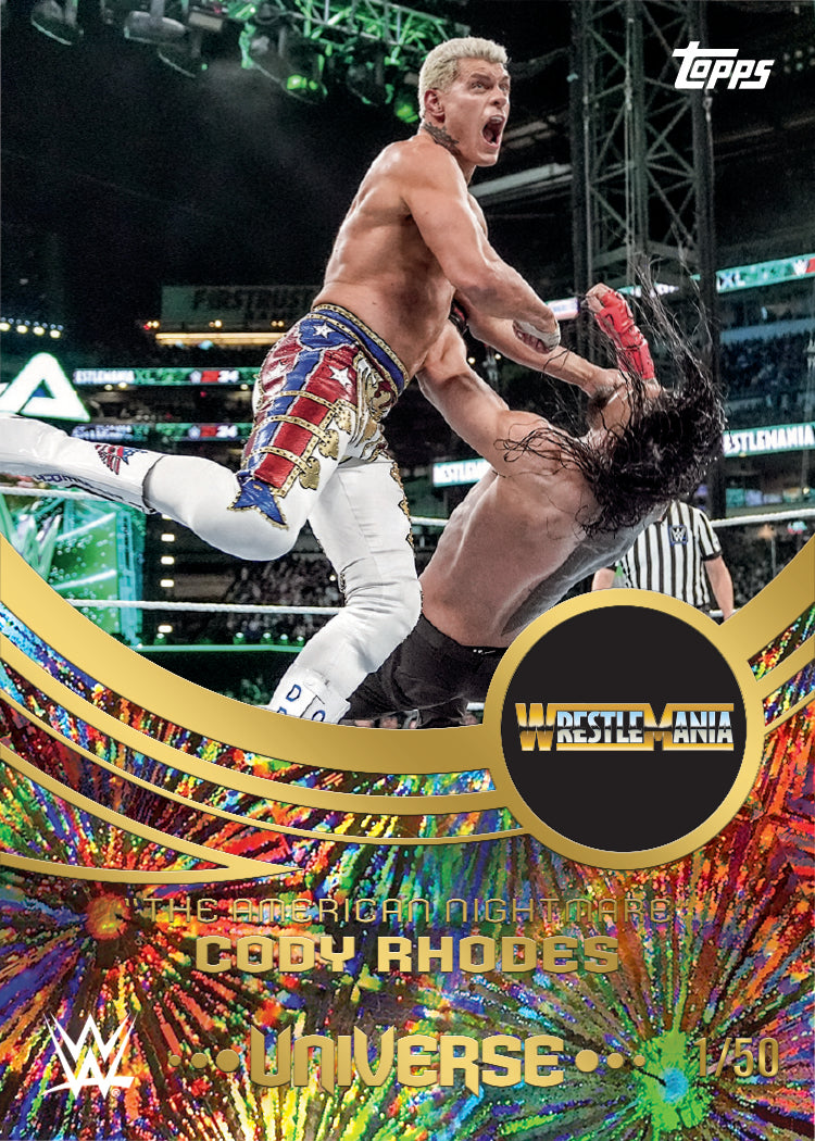 2025 Topps Universe WWE -  Value Box