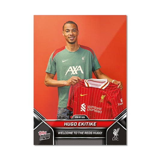 Hugo Ekitike - 2024-25 Liverpool Topps NOW® - Card 2 - PR: 656