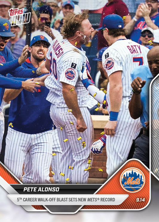 Pete Alonso - 2025 MLB Topps NOW® - Card 713 - PR: 1145