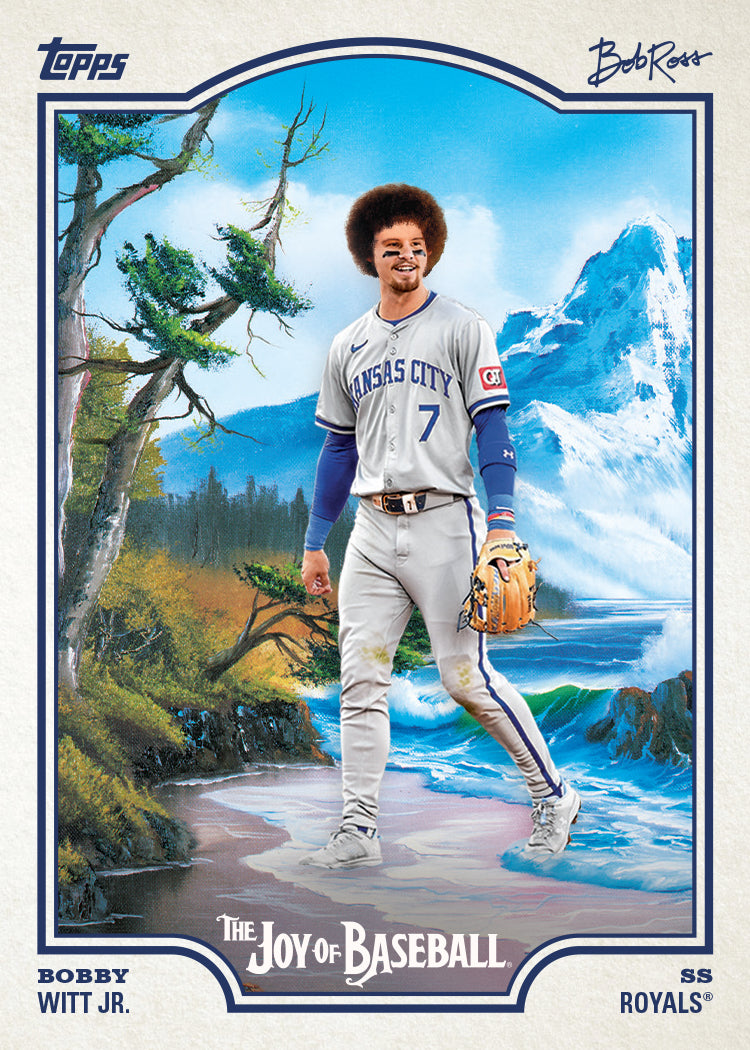 2025 Topps x Bob Ross: The Joy of Baseball - Happy Little Box