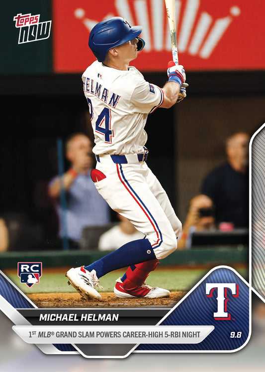 Michael Helman - 2025 MLB Topps NOW® - Card 679 - PR: 910