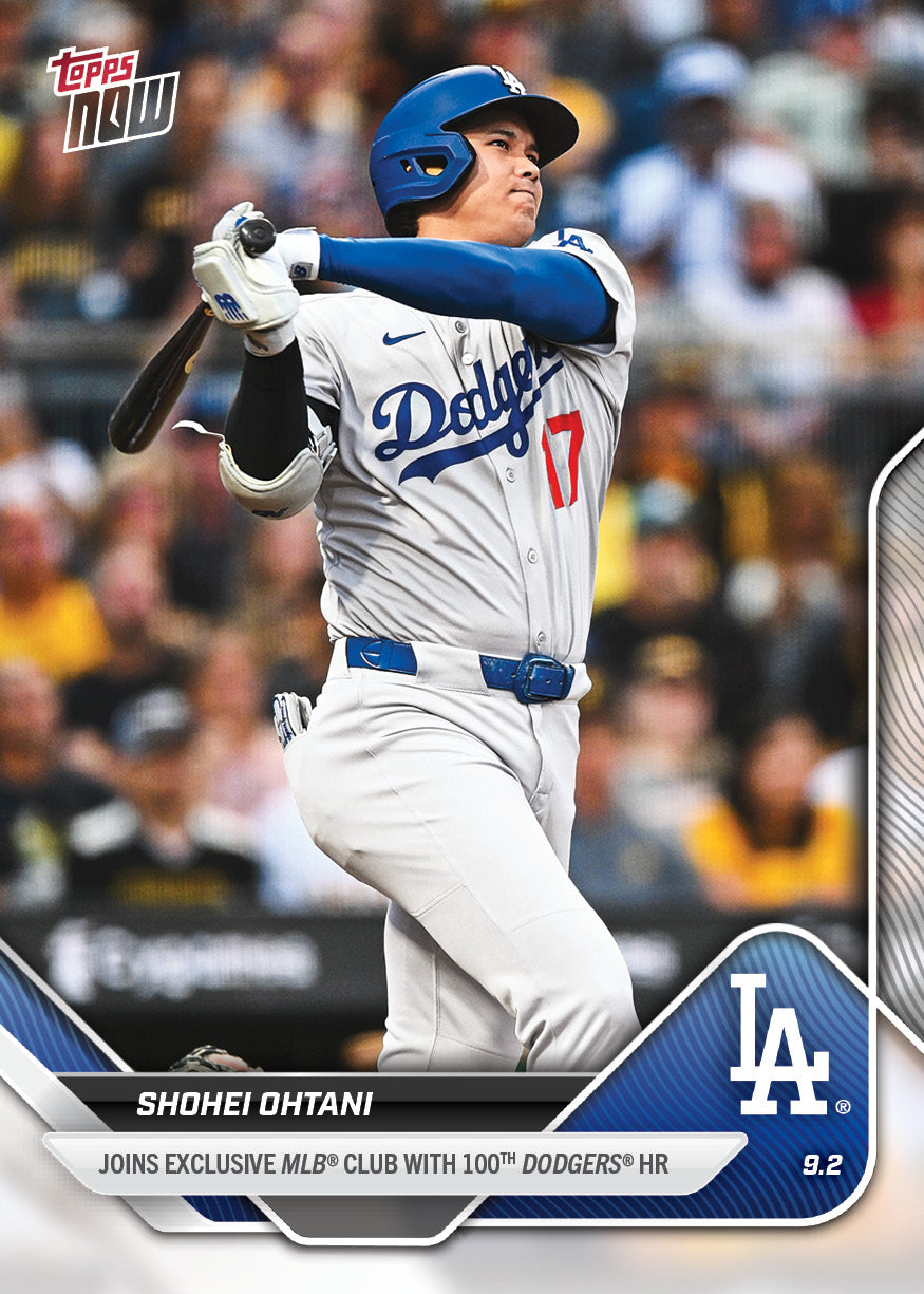 Shohei Ohtani - 2025 MLB Topps NOW® - Card 650 - PR: 8369