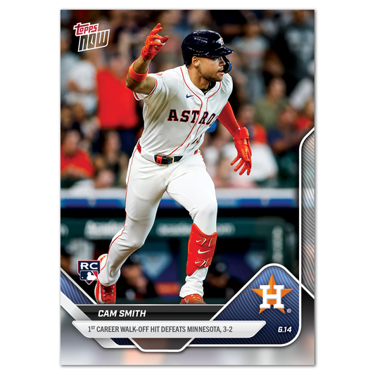 Cam Smith - 2025 MLB Topps NOW® - Card 295 - PR: 1231