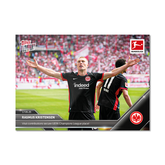 Rasmus Kristensen - 2024-25 Bundesliga Topps NOW® - Card 190 - PR: 226