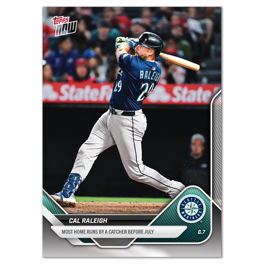 Cal Raleigh - 2025 MLB Topps NOW® - Card 270 - PR: 1257
