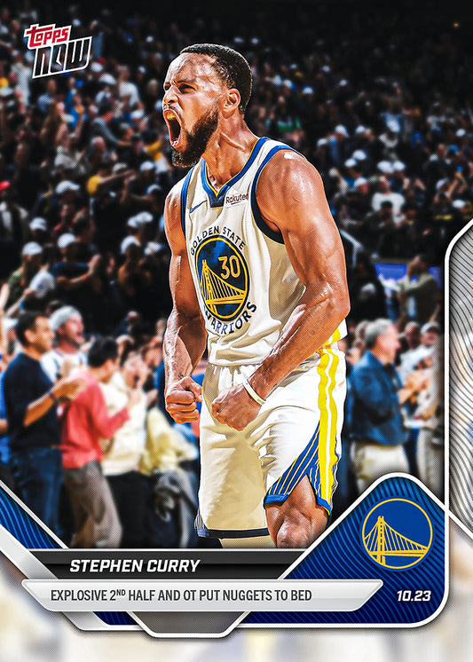 Stephen Curry - 2025-26 NBA Topps NOW® - Card 22 - PR: 4265