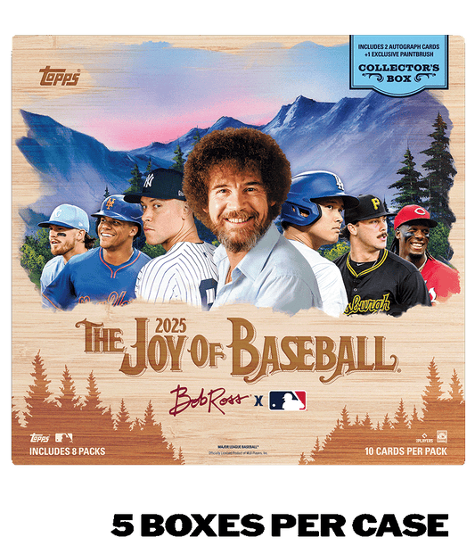 2025 Topps x Bob Ross: The Joy of Baseball - 5 Box Case