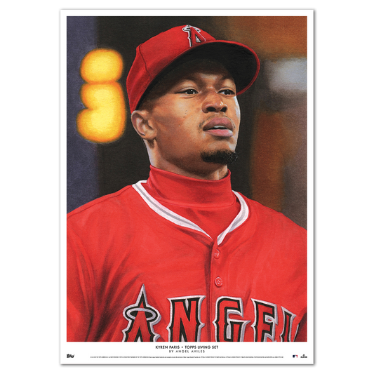 Topps Living Set Fine Art Print #831 - Kyren Paris