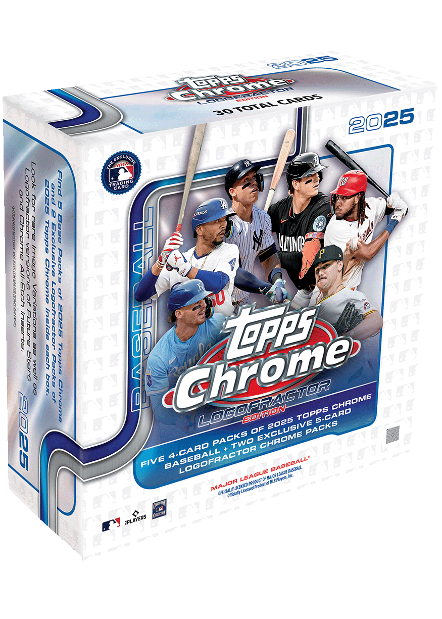 2025 Topps Chrome® Baseball Logofractor Edition