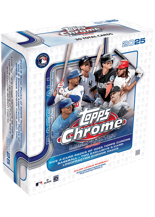 2025 Topps Chrome® Baseball Logofractor Edition