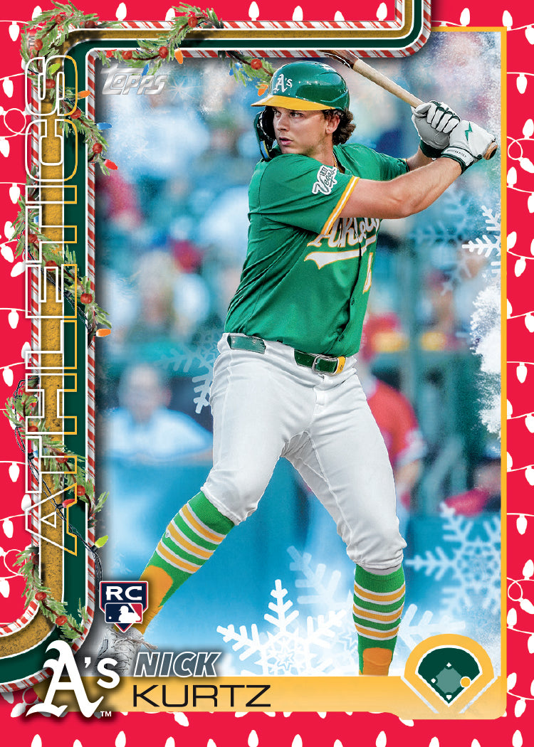 2025 Topps Holiday Baseball - 3-Tin Gifting Box