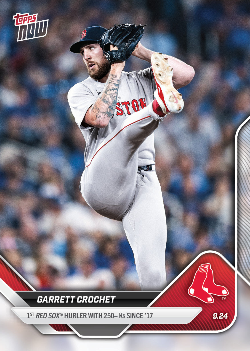 Garrett Crochet - 2025 MLB Topps NOW® - Card 761 - PR: 730