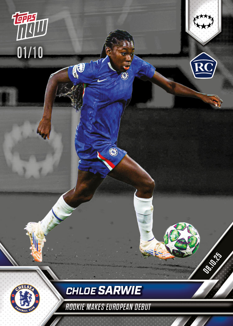 Chloe Sarwie - 2025-26 UWCL Topps NOW® - Card 2