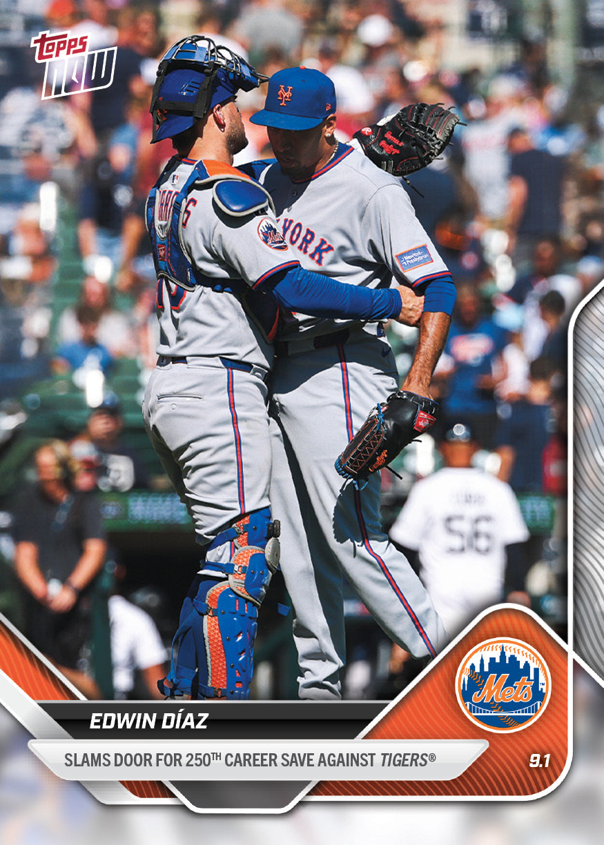 Edwin Díaz - 2025 MLB Topps NOW® - Card 643 - PR: 735