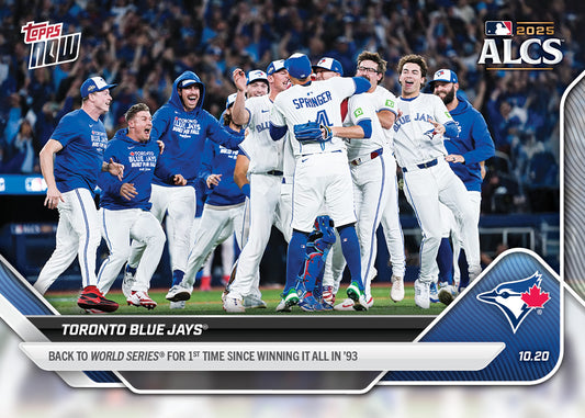 Toronto Blue Jays - 2025 MLB Topps NOW® - Card 890 - PR: 2922