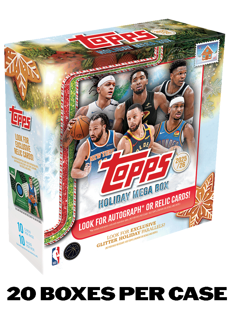 2025/26 Topps Holiday Basketball - Mega Box - Sealed Case